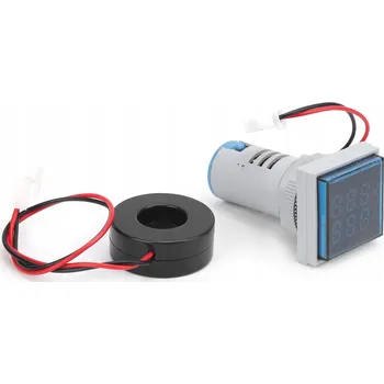 AD16-22 2v1 Voltmetr Ampérmetr Měřič Napětí a Proudu