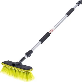 Mycí kartáč na vozidlo CARMOTION (POLAND) | Mycí sada s teleskopickou tyčí 95-165cm a průtokovým kartáčem 25 cm a ventilem, 63511