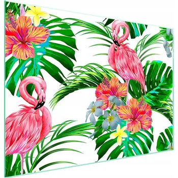 Obraz Skleněná ochranná deska na sporák 70x52 Pták