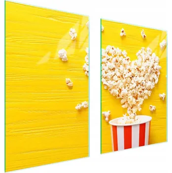 Obraz Skleněná ochranná deska na sporák 65x52 Srdce