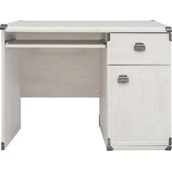 Psací stůl INDIANA borovice bílá psací stůl JBIU 1D1S/120