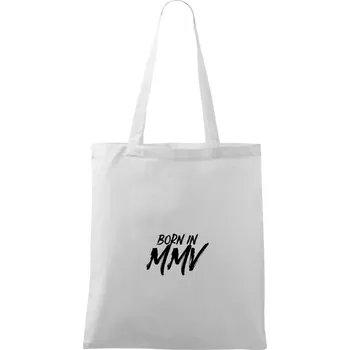 Born in - Římské číslo 2005 - Taška bavlněná - 42 x 38 cm ( Bílá )