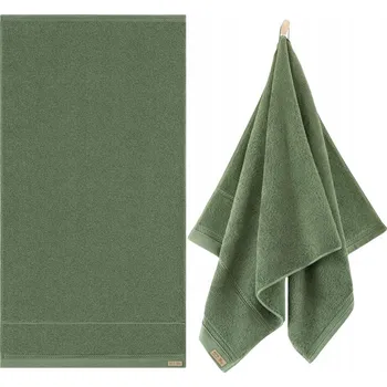 Ručník ZWOLTEX QUEEN Zelený froté ručník do koupele, velký, silný, 650g, 50x100 cm