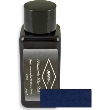 Náplň do psacích potřeb Diamine Blue Black 30 ml, lahvičkový inkoust DIA202