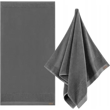 Ručník ZWOLTEX PORTO Ručník osuška velký silný šedý 600g 50x100cm