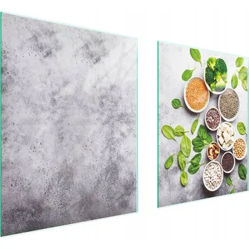 Obraz Skleněná ochranná deska na sporák 85x52 Kuchyně