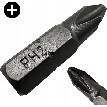 Bit BIT DO ŠROUBOVÁKU PH2 25mm KŘÍŽOVÝ PHILLIPS COBIT 1 Ks