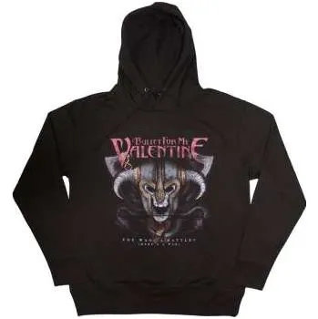 Pánská mikina Merch Bullet For My Valentine: Bullet For My Valentine Unisex Pullover Hoodie: Viking (black) (large) L