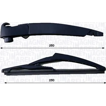 Stěrač Stěrač-sada, čiżtění oken MAGNETI MARELLI 000723180471