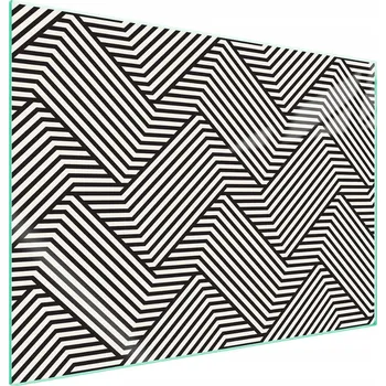 Obraz Skleněná ochranná deska na sporák 70x52 Vzor