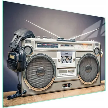 Obraz Skleněná ochranná deska na sporák 70x52 Hudba