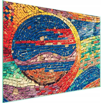 Obraz Skleněná ochranná deska na sporák 70x52 Kámen