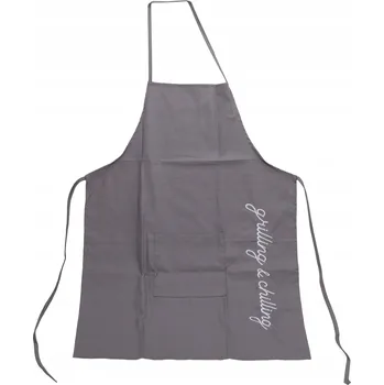 Kuchyňská zástěra Zástěra na grilování - bavlna, šedá