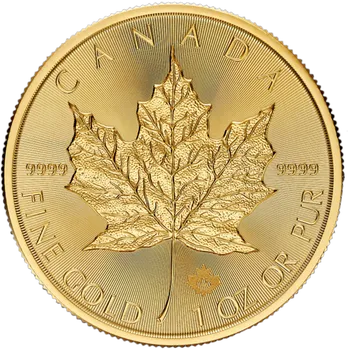 The Royal Canadian Mint Maple Leaf 1 oz 2025 zlatá mince 31,1 g