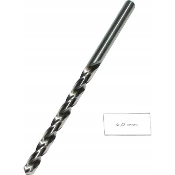 Vrták Vrták do kovu dlouhý 6,0 mm. DIN340. HSS.