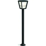 Philips HUE 17442/30/P7 Hue WACA Econic venkovní sloupkové LED svítidlo 15W 1150lm 2200-6500K RGB IP44 černá