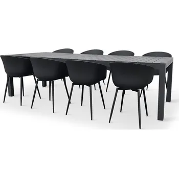 Zahradní sestava Zahradní jídelní set Grande Pasto + 8x židle Rikke