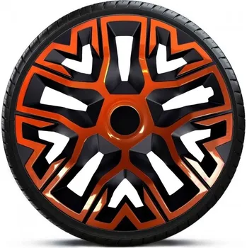 Poklice na kolo NRM Poklice na kola - kryty kol THE BEST BICOLOR copper/black 15" - sada 4 ks -