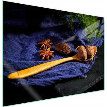 Obraz Skleněná ochranná deska na sporák 70x52 cm Kuchyně