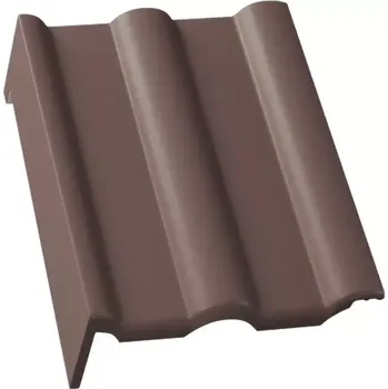 Střecha KMB BETA Samet pultová okrajová levá hnědá