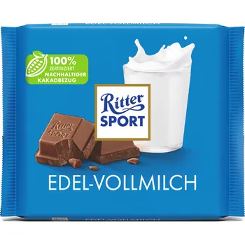 Čokoláda Ritter Sport Čokoláda  z ušlechtilého mléka 100 g