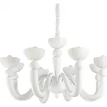 Ideal Lux BON BON SP8 závěsné svítidlo 8x E14 40W bez zdroje 95cm IP20, bílé
