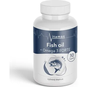 VitaMAX Rybí olej + Omega 3 33/22 FORTE 30 kapslí