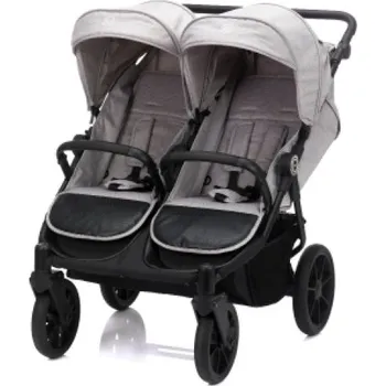 Kočárek Fillikid Kočárek pro dvojčata Duette grey