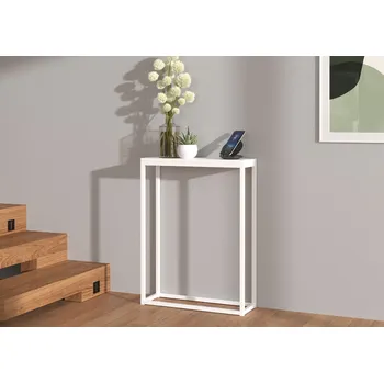 Konferenční stolek ADRK Konzolový stolek LUCAS W-W 60, bílá/bílá