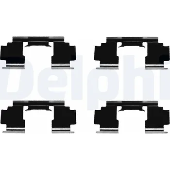 Brzdový kotouč Příslušenství kotoučové brzdy DELPHI LX0301