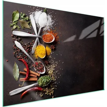 Obraz Skleněná ochranná deska na sporák 70x52 cm Kuchyně