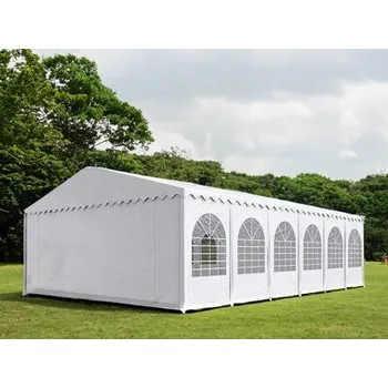 Zahradní stavba Zahradní Párty stan 6x12m PVC PREMIUM Ohnivzdorný - Bílá