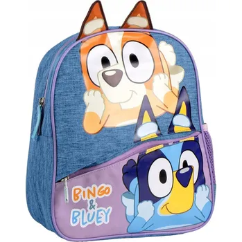 Školní batoh Batoh Bluey Bingo 3D Bluey Školní Modrý