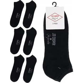 Pánské ponožky 3x PÁNSKÉ PONOŽKY LEE COOPER sada kotníkové ponožky 39-42