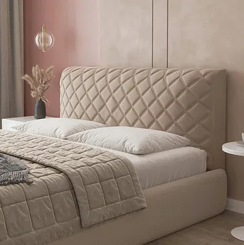 Potah na čelo postele 210 Přehoz na čelo postele Béžový