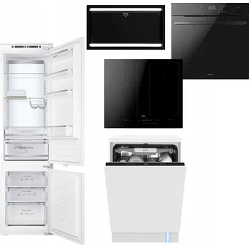 Myčka nádobí Amica Lednice / Myčka / Trouba / Varná deska / Odsavač par