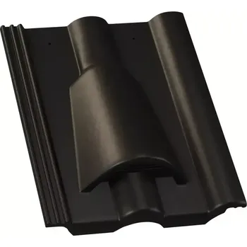 Střešní krytina KMB BETA Samet taška větrací černá