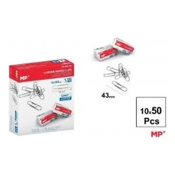Set školních potřeb Spinacz srebrny 43mm 10x50szt