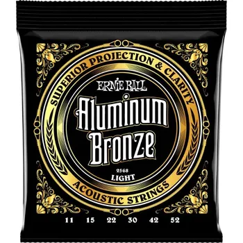 Hudebniny ERNIE BALL Aluminium Bronze .011/.052