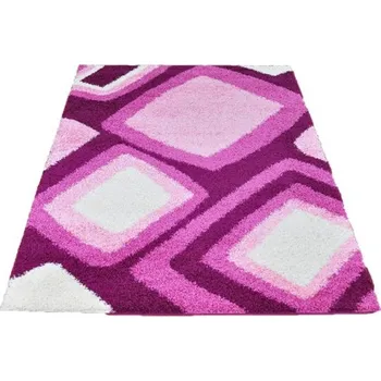 Koberec Koberec 3675A DARK PURPLE LUNA růžový / fialový