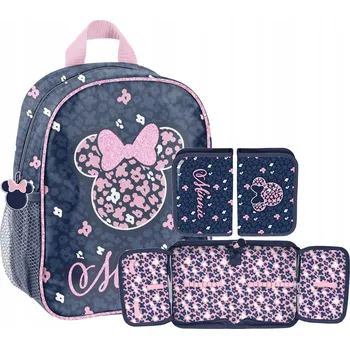 Školní batoh Batoh do školky jednokomorový Minnie Mouse Paso pro holčičky bílý, modrý, růžový, vícebarevný