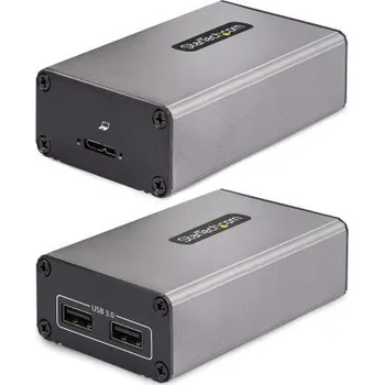 USB hub Prodlužovací kabel USB F35023-USB-EXTENDER, počet portů USB: 2 Optická vlákna StarTech.com