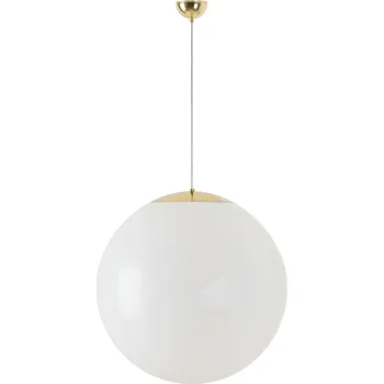 OSMONT ISI60124 ISIS S5 PM závěsné plastové svítidlo mosaz / bílá IP40 3000 K 48W LED