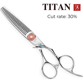 Kadeřnické nůžky Kadeřnické trimovací nůžky 6" TITAN CD630H VG10 Steel Professional