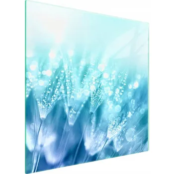 Obraz Skleněná ochranná deska na sporák 50x52 Květina