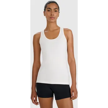 Dámské tričko Dámské Tričko bez rukávů 4F béžové velikosti M