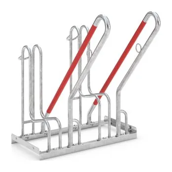 stojan na kolo Stojan na kola 5162, pro oboustranné parkování, š 2100 mm, volně stojící, 12x parkovací místo