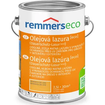 barva a nátěr na dřevo Remmers Olejová lazura [ECO] Barva: Kiefer / Borovice, Objem: 2,5l