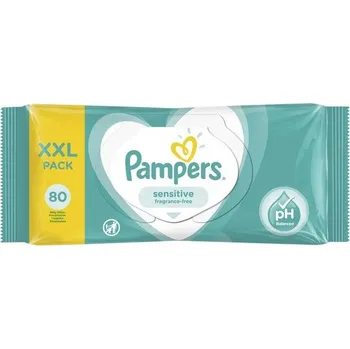 Pampers Sensitive Dětské Čisticí Ubrousky 80ks