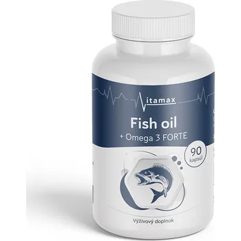 VitaMAX Rybí olej + Omega 3 33/22 FORTE 90 kapslí